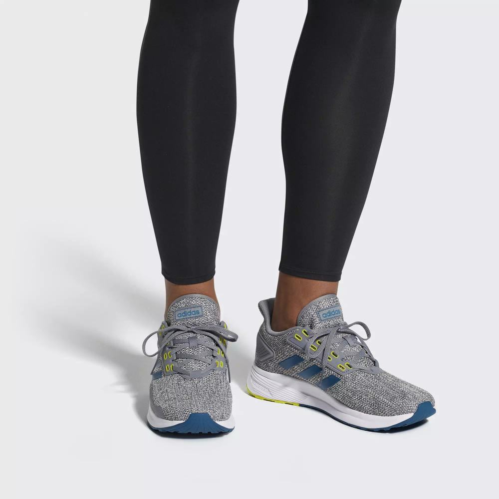Adidas Duramo 9 Tenis Para Correr Grises Para Hombre (MX-24625)